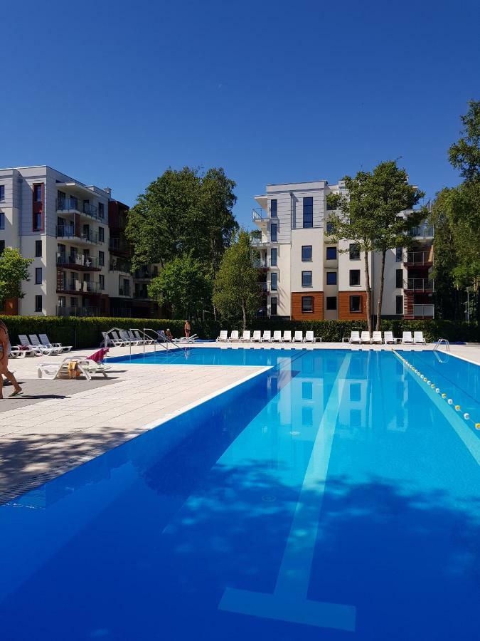 Apartament Pomaranczowy Z Basenem,Sauna-Blisko Morza. Kolobrzeg Exterior photo