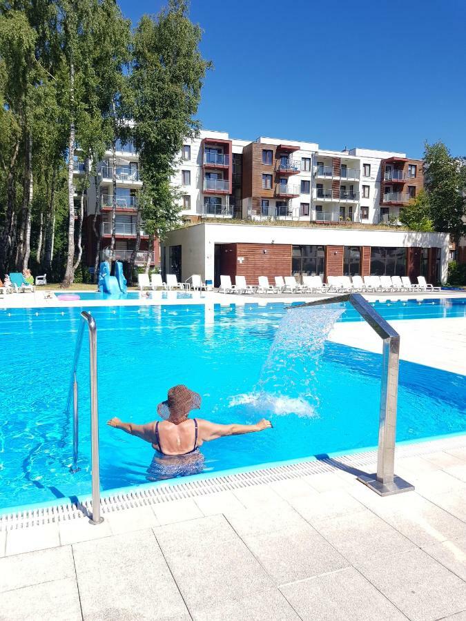 Apartament Pomaranczowy Z Basenem,Sauna-Blisko Morza. Kolobrzeg Exterior photo