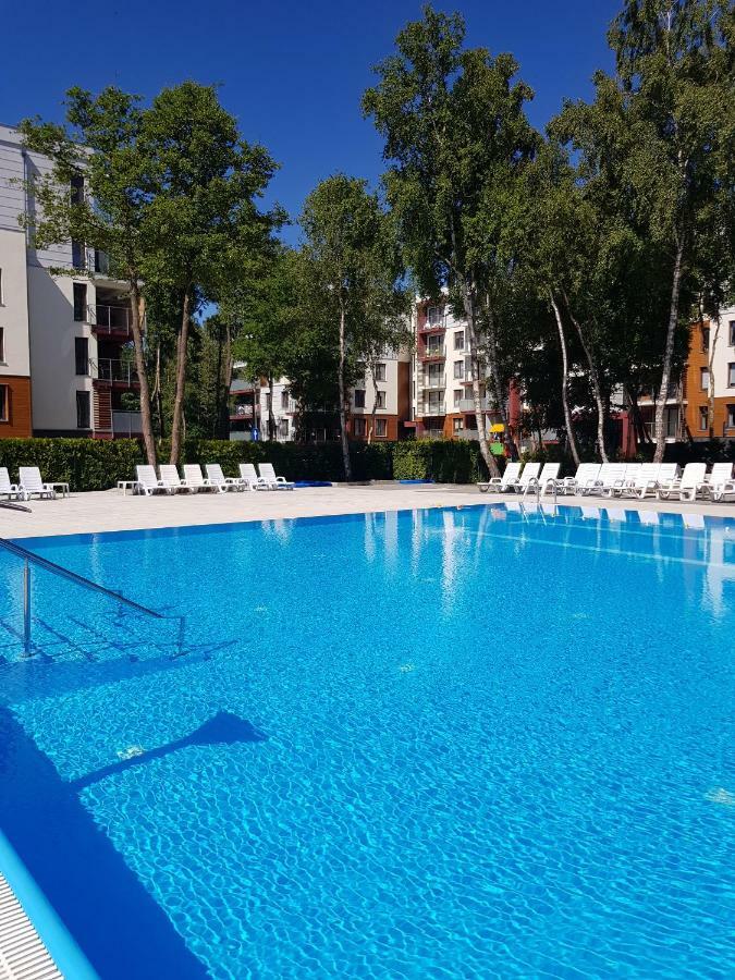 Apartament Pomaranczowy Z Basenem,Sauna-Blisko Morza. Kolobrzeg Exterior photo
